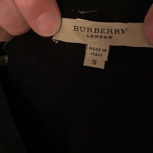 Burberry Black Suit Jacket